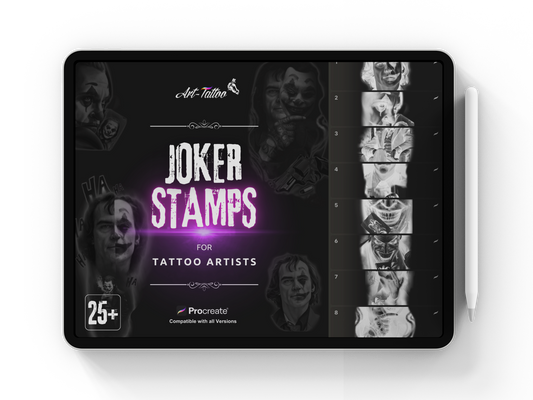 25x JOKER STAMPS